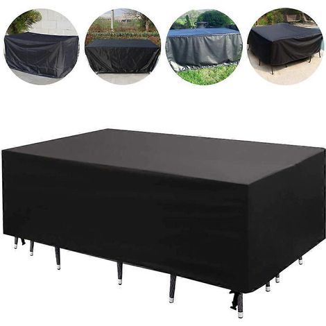 KLVGTIFS PU - Housse de protection pour table et mobilier de jardin, dimensions : 280 x 204 x 106 cm. (1/5)