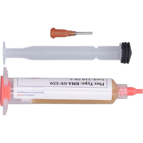 Flux de soudure, pâte à souder sans nettoyage, étamage facile, 10 cc pour la maintenance et la réparation électronique. (1/5)