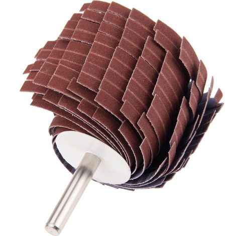 [NIE BENUTZT]mm Schaft 150 240 320 400 Schleifpapier Rad Stanzen Schleifen Poliertuch Metall Holzschnitzerei Polierköpfe (1/5)
