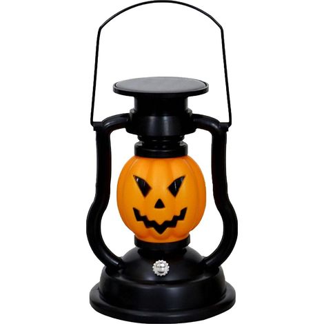 EASYCOMFORT Lanterne Solaire d'halloween Lanterne Portative d'halloween Lanterne Solaire Exterieur Décoration d'halloween, Décoration De Table De Fête De Vacances Cute (1/5)
