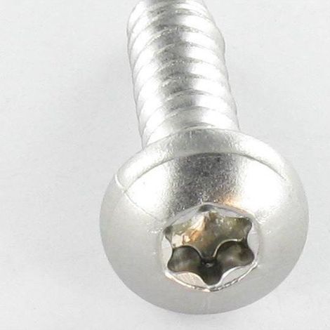Vis charpente TEKOR Tête fraisée Cranté TORX T40 8X260 Filetée sur 100 Pointe antifendage type 17 Acier zingué