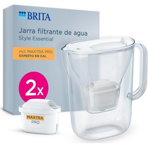 Jarra estilo brita con filtros mxpro 2 unidades