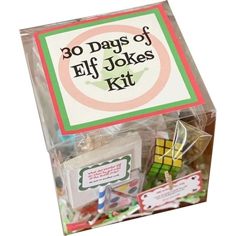 Kit De Cuentas Atrás Navideñas - Muñeco Elfo Diario - Para Contar Los Días Hasta La Navidad - 24 O 30 Días (1/5)