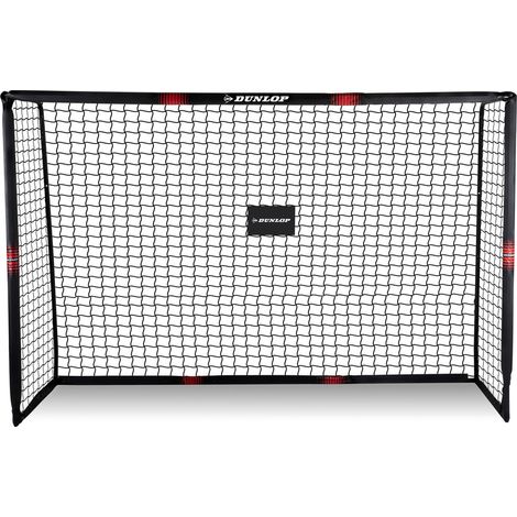 Porta da Calcio per Allenamento da Esterno Rete Rivestita Antiurto 240x160x85 cm
