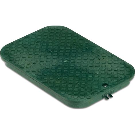 Rain Bird Deckel für Hydrantschutzgehäuse Ventilbox Ventilkasten 386 x 267 mm rechteckig für Typ VBA