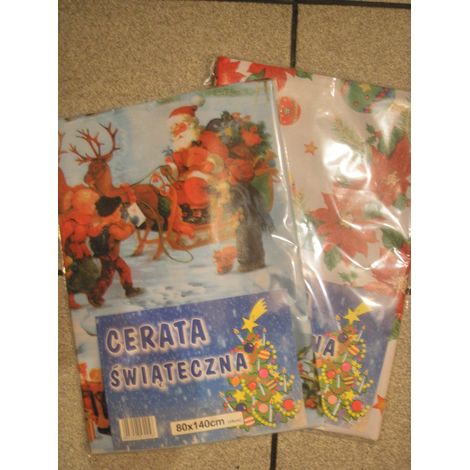 hule 80x140cm NAVIDAD