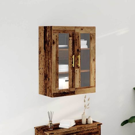 Wandschrank Altholz 69,5 x 34 x 90 cm Holzwerkstoff