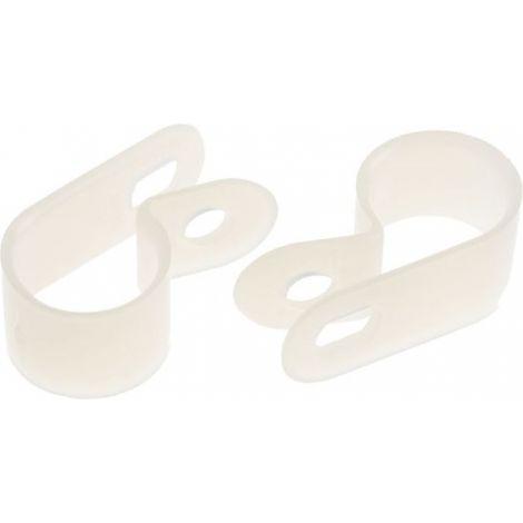 CABLE P-CLIP DIAM 11.6mm NYLON (Price for Bag of 100) (1/3)