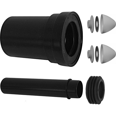 STEDO Wand-WC Anschluss-Set 180 mm mit Dichtung DN 100