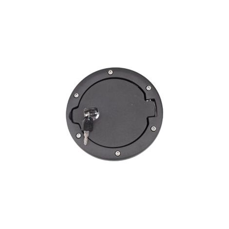 Tapa de combustible con cerradura para Jeep Wrangler JK Unlimited Rubicon Sahara (2007-2018) (1/3)
