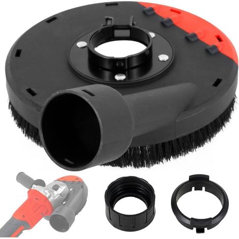 Aspiration pour meuleuse d'angle 125 mm – Réduit la poussière pour béton et pierre – Compatible modèles 125 et 150 – Installation rapide (1/5)