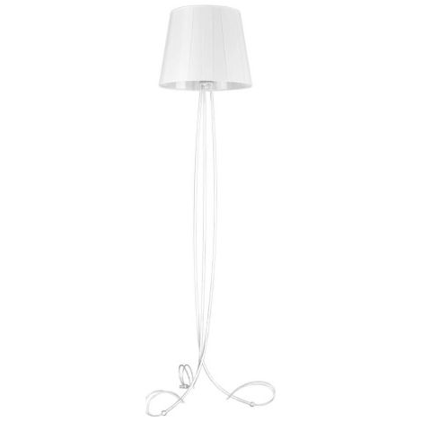 Lampadaire classique blanc Kaja Irma K-4074 E27 160cm