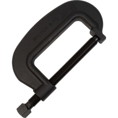 Pince en C à pont de 8 pi, broche à fermeture complète, ouverture de mâchoire de 0 po-21,6 cm, profondeur de gorge de 10,4 cm (1/4)