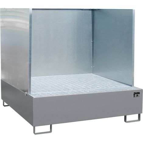 Bauer Südlohn Bac de récupération AW 450/SW, peint, gris souris