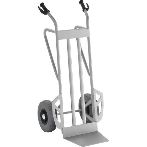 Diable acier bavette extra large, roue increvable MATADOR NST-200-XXL-CT charge 350 kg - 13516 (1/5)