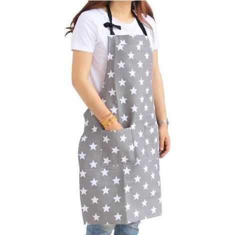 Tablier de cuisine - Marque - Modèle - Fibre naturelle - Intérieur - Attaches nouette