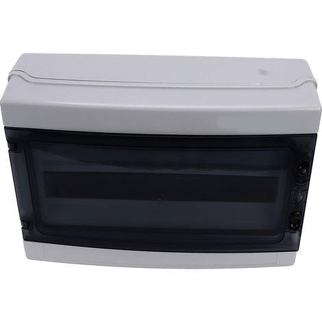 Boîte de Distribution Électrique Extérieure Étanche DIN Rail IP65 pour Disjoncteur MCB 18 Modules (1/5)