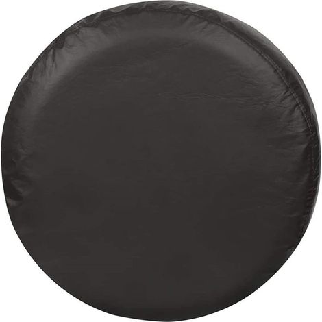 14 pouces Housse de pneu de secours Couverture roue pour tout diamètre (24"-26") protection antipoussière imperméable PVC de voiture (1/5)