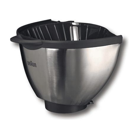 PORTE FILTRE NOIR METAL POUR PETIT ELECTROMENAGER BRAUN - 67051395