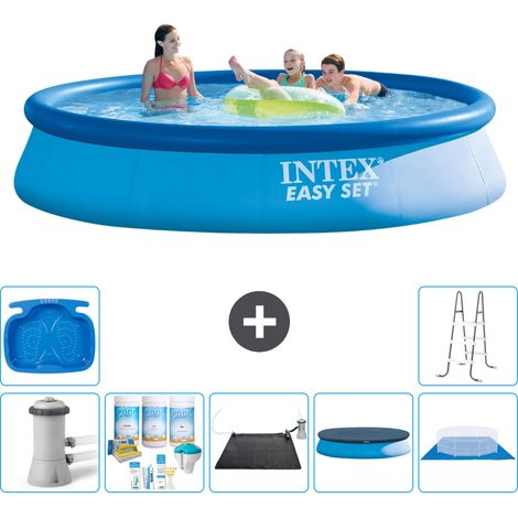 Intex Piscina Easy Set Rotonda - 396x84 cm - 8-pezzi  S20254 (1/5)