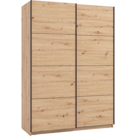 Mömax Schwebetürenschrank Gard 150 in Eiche Artisan (1/5)