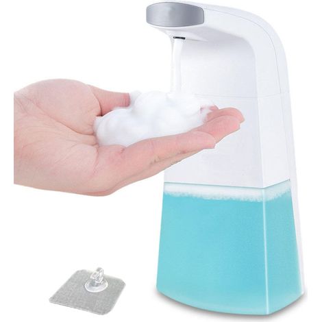 Automatischer, berührungsloser Seifenspender mit Sensor, weiß - AquaForge (1/5)