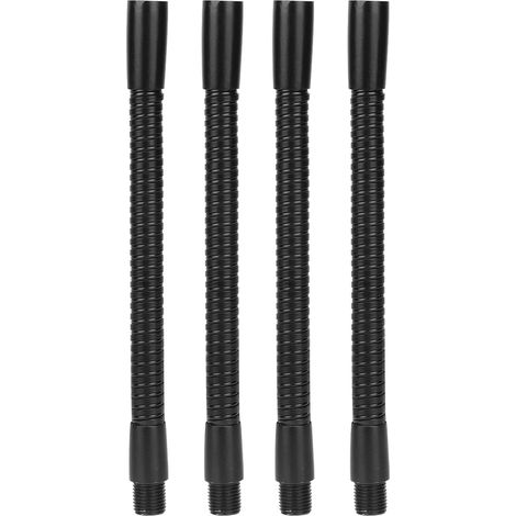 Set aus 4 flexiblen Aluminium-Schwanenhalslampen, 10 mm Durchmesser, für Tischlampen und Leuchten, 15 cm. (1/5)