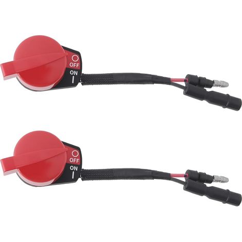 Srew 35120-Z5T-0031 Lot de 2 interrupteurs d'arrêt de moteur pour tondeuse à gazon Compatible avec GX240 GX270 GX340 GX390 GX340UT2 (1/5)