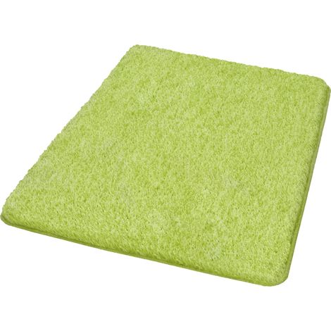 Kleine Wolke Badteppich Seattle kiwigrün Polyester 55 x 65 cm Badvorleger, Teppiche & Toilettensitzabdeckungen (1/2)