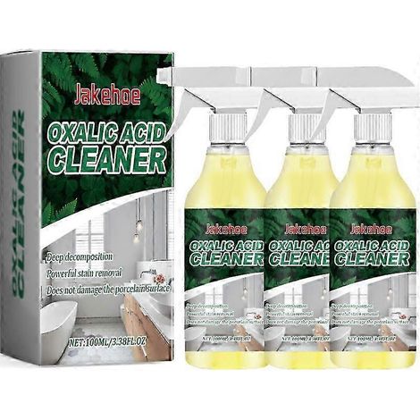 Nettoyant pour cuvette de toilettes contre l'acide oxalique et les taches d'urine - Format : 1 flacon (1/4)