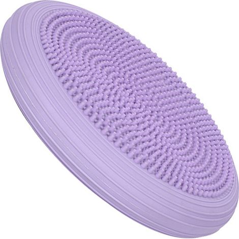 Coussin gonflable Wiggle Cushion, disque d'équilibre épais, flexible et portable pour renforcer le tronc, pour enfants et adultes (violet). (1/5)