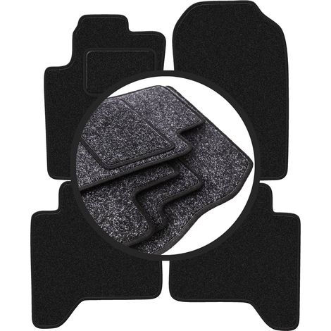 Alfombrillas de terciopelo para Ford Ranger pickup (2012-2019) antracita (1/5)