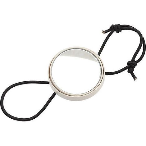 Verstellbarer Taucherrückspiegel mit elastischer Kordel und Handschlaufe, weiß (1/5)