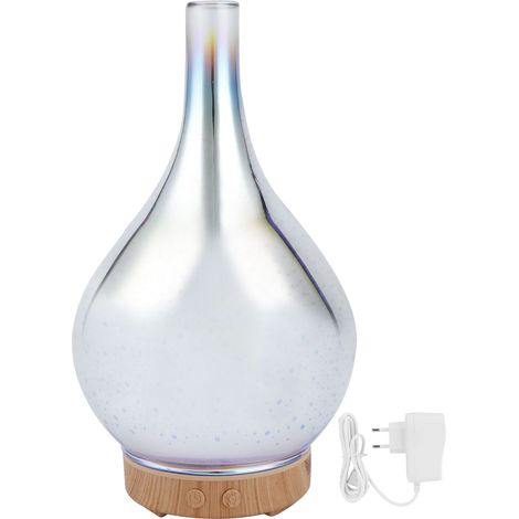 Diffuseur d'Huiles Essentielles Ultrasonique 100ml avec Lumière LED Colorée - Humidificateur EU 100-240V (1/5)