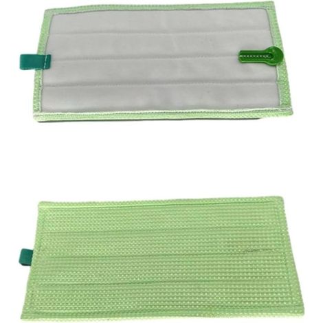 Lot de 2 serpillères de rechange pour sols durs Vorwerk MF600 SP600 SPB100 SP7, réutilisables et lavables (1/4)
