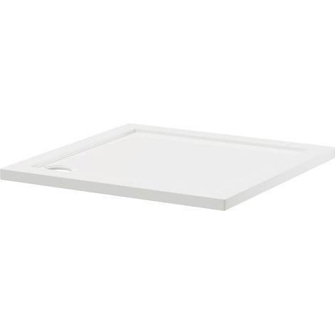 Pearlstone 900mm x 900mm x 40mm Square Shower Tray (1/4)