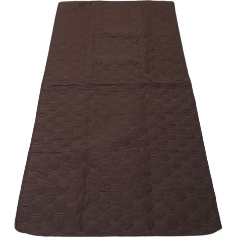 Housse de canapé imperméable en tissu Oxford Polyester antidérapant, protection de meubles pour animaux de compagnie pour chiens et chats marron (1/5)