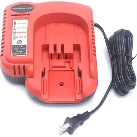 Chargeur de batterie CHOYCLIT pour perceuse Black & Decker BDFC240, 9.6V-24V, compatible NiMH NiCd, adaptateur de charge universel pour outils électriques (1/5)