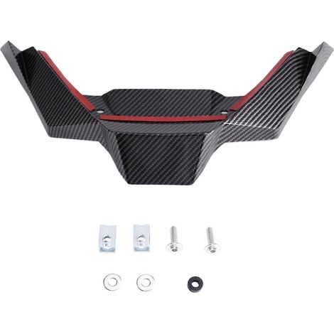 Spoiler delantero para motocicleta, extensión de alerón, carenado frontal tipo "naked beak" compatible con Honda XADV 750 X-ADV750 25-26 de fibra de carbono. (1/5)