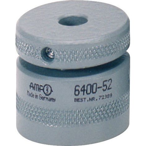Martinetto a vite n.6400 taglia 50 con supporto piatto H.38-50mm AMF