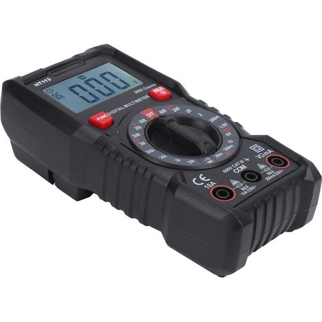 HT113 Kleines, tragbares Digitalmultimeter mit hoher Genauigkeit, intelligenter Strom- und Spannungsmesser 10 A 600 V (1/5)