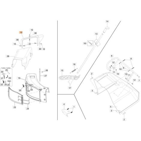 TERMINAL DEFLECTOR EMAK ORIGINAL 68130337R