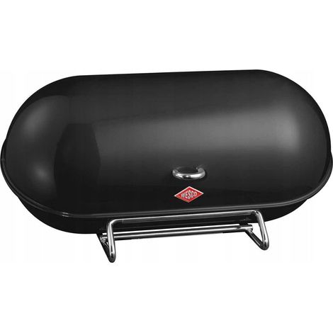 Wesco Breadboy Brotkasten schwarz modernes ovales Design