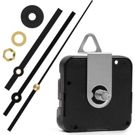 Silent clock mechanism, 3 hands, electric pendulum clock mechanism, quartz pendulum clock movement, DIY clock movement repair tool (1/4)