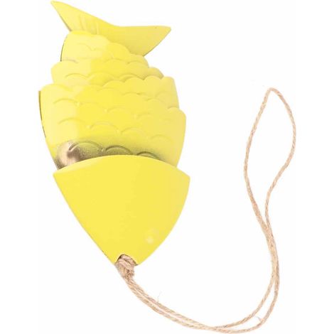 Carillon Vent Artisanal Métal Éléments Décoratifs Kit Pendaison Eaves Hangings Outdoor Couleurs Colorful 1× Koi Fish Wind Chime (1/5)