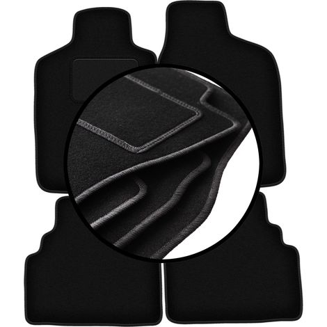 Komplettset Veloursmatten für: Opel Frontera B 3 Türen (1998-2006)