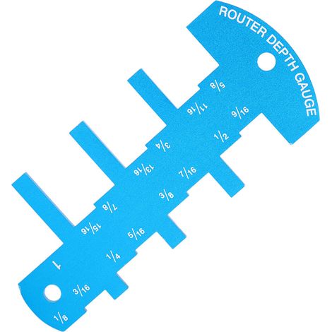 Messführung für Kreissägen, Tiefenmesser, Höhenmesser (1/5)