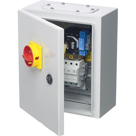 Rs Pro – Interrupteur sectionneur 3 pôles 32 A – 15 kW à 240 V, 18,5 kW à 415 V, 22 kW à 690 V – Montage panneau sécurisé