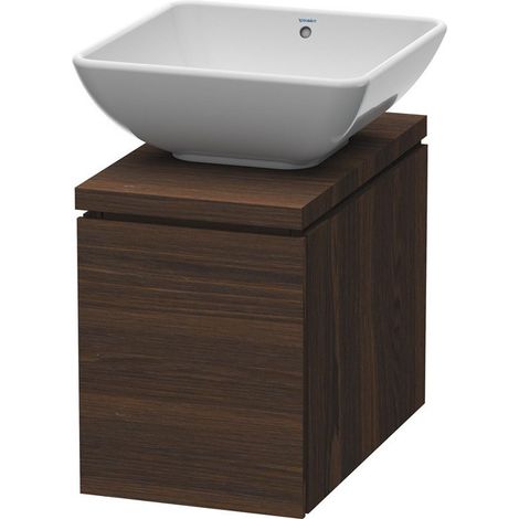 Meuble sous-vasque L-CUBE 320x547x400mm noyer geb