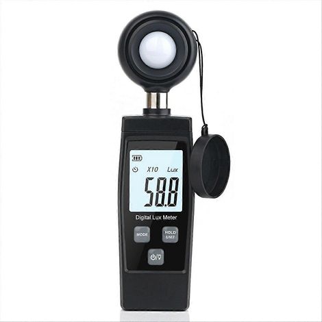 Digitales Luxmeter im Taschenformat 0-200.000 Lux, Lux/FC-Tester, Illuminationsmesser (1/5)